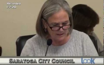 Saratoga Council Meeting 1-7-20