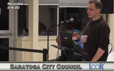 Saratoga Council Meeting 2-4-20