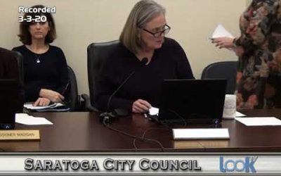 Saratoga Council Meeting 3-3-20