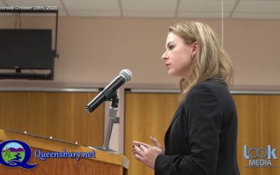 Queensbury Town Board Meeting 10-19-20