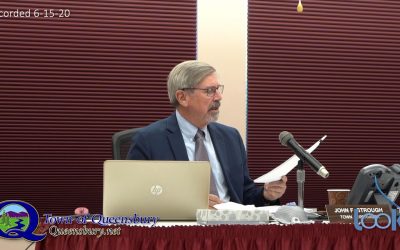 Queensbury Town Board Meeting 6-15-20