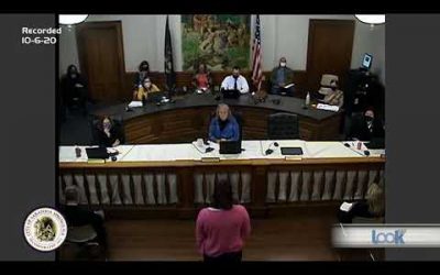 Saratoga Council Meeting 10-6-20