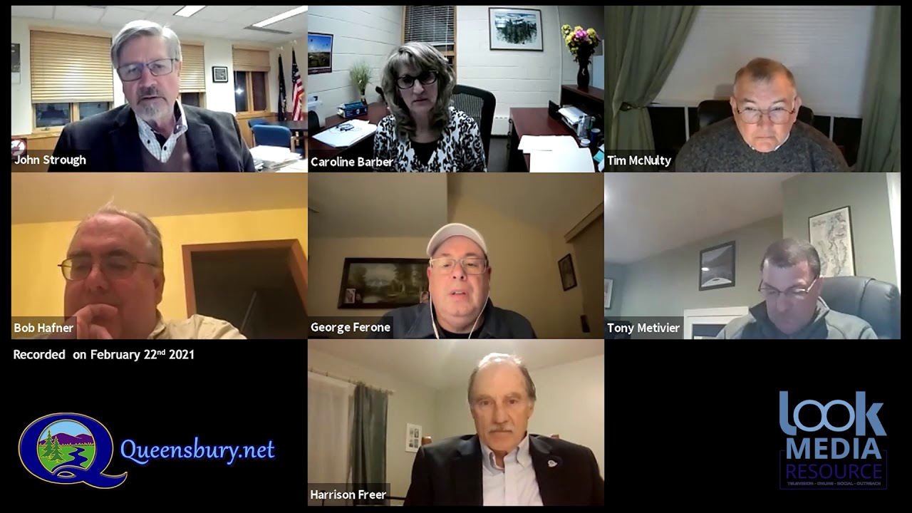 Queensbury Town Board Meeting 22221 Look Media Resource