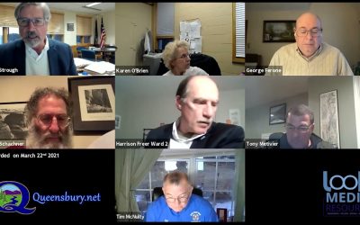 Queensbury Town Board Meeting 3-22-21