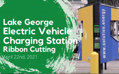 Where’s Dayna: Lake George Electric Vehicle Charging Station Ribbon Cutting