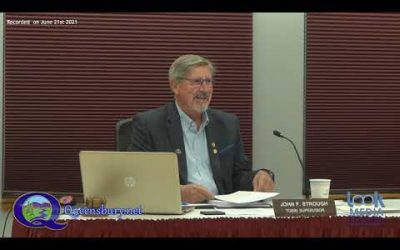 Queensbury Town Board Meeting 6-21-21