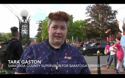 Where’s Dayna: Saratoga Pride Crosswalk Ribbon Cutting