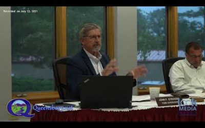 Queensbury Town Board Meeting 7-12-21