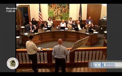 Saratoga Council Meeting 7-20-21