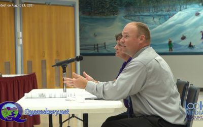 Queensbury Town Board Meeting 8-23-21
