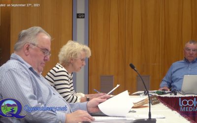 Queensbury Town Board Meeting 9-27-21