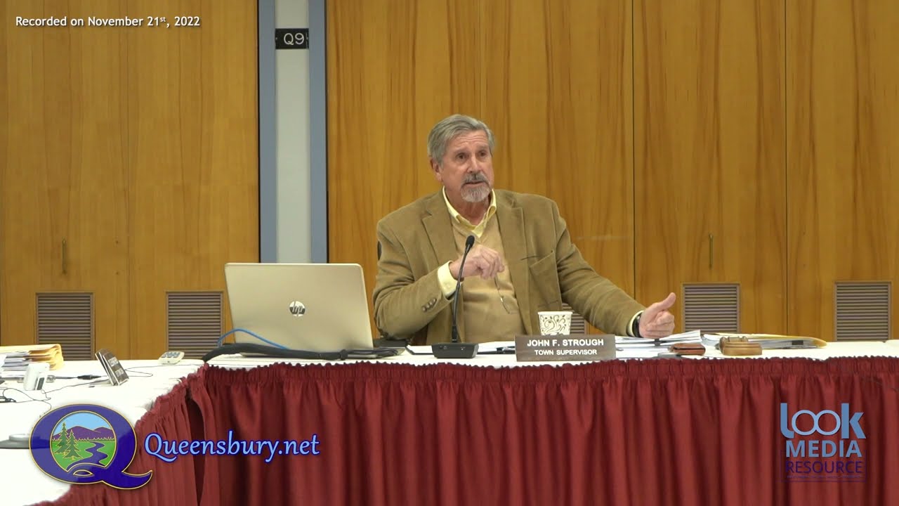 Queensbury Town Board Meetings Look Media Resource