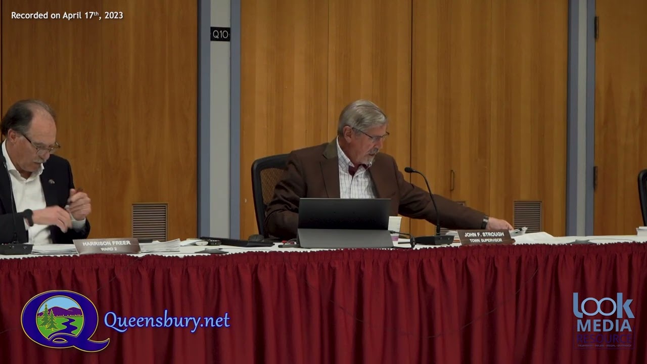 Queensbury Town Board Meetings Look Media Resource