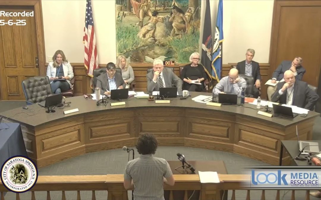 Saratoga Council Meeting 5-6-25