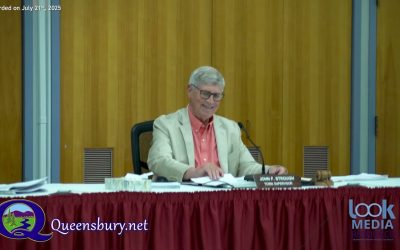 Queensbury Town Board Meeting – 7-21-25