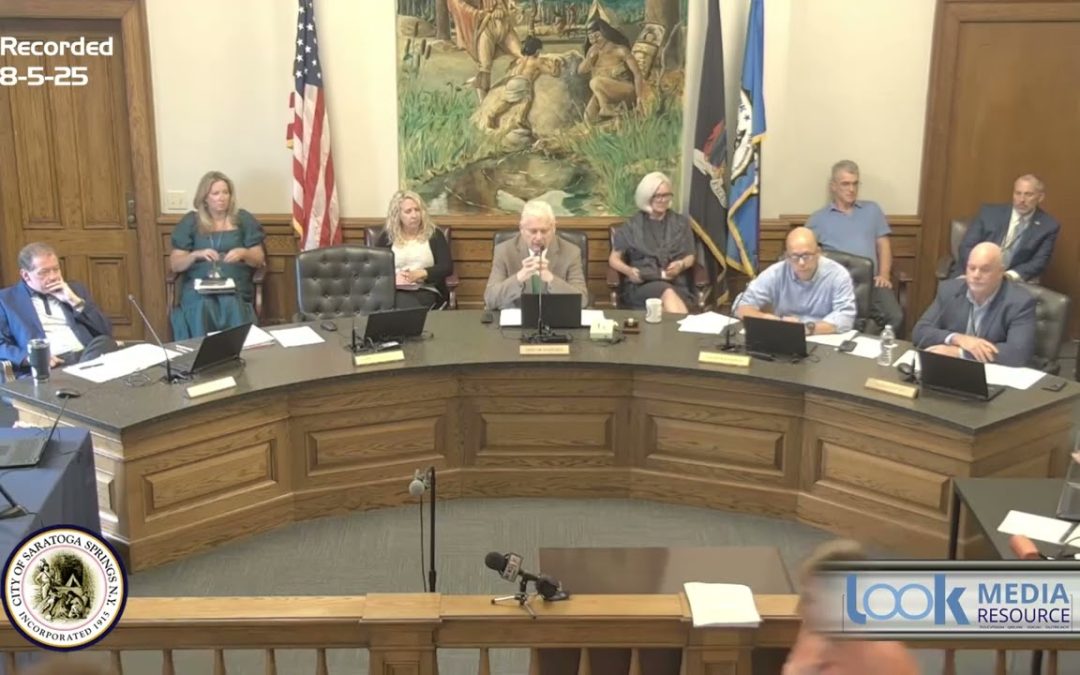 Saratoga Council Meeting 8-5-25