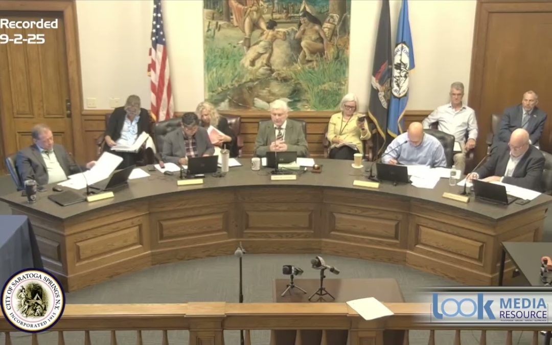 Saratoga Council Meeting 9-2-25