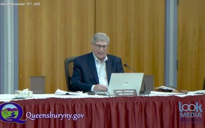 Queensbury Town Board Meeting 12-15-25