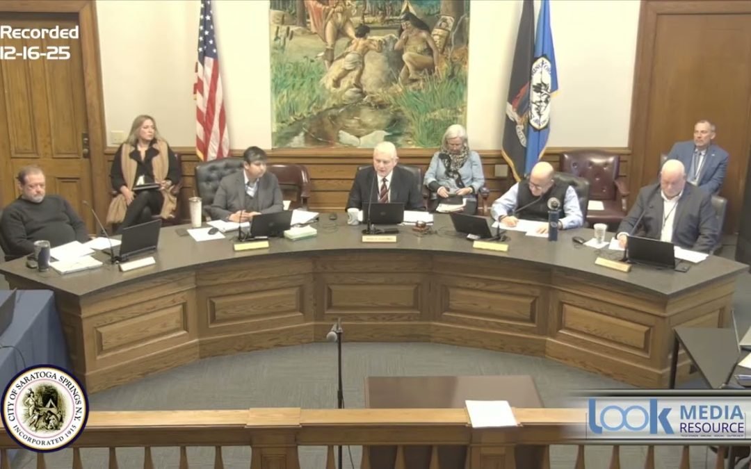 Saratoga Council Meeting 12-16-25