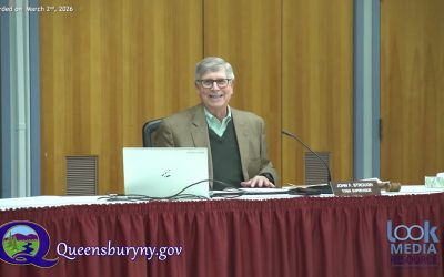 Queensbury Town Board Meeting – 3-2-26