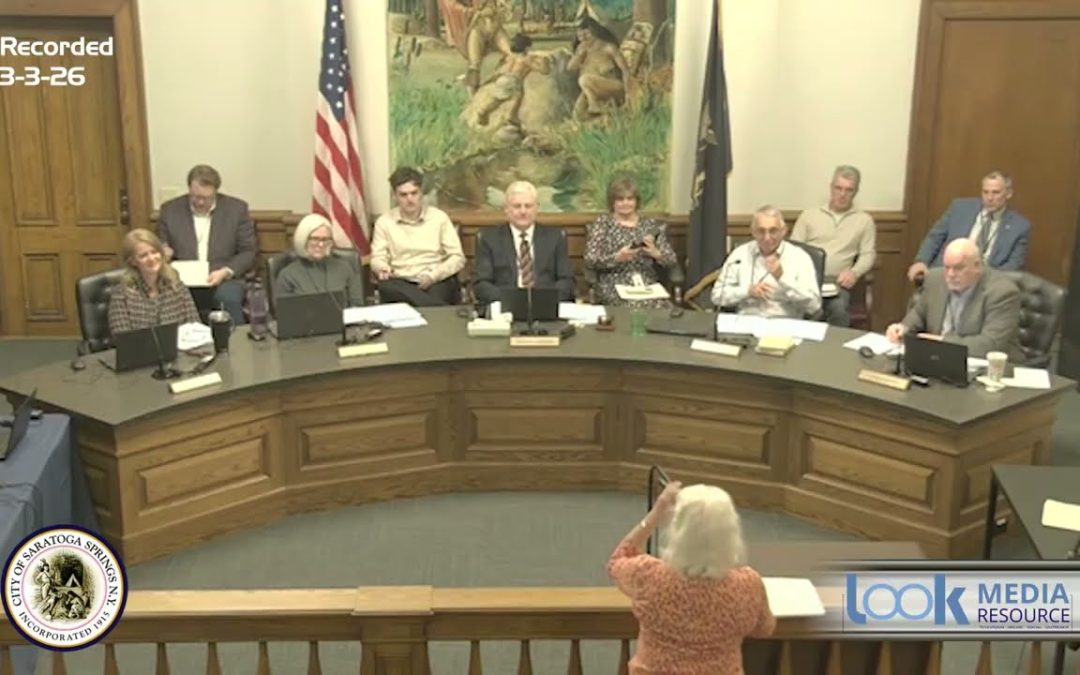 Saratoga Council Meeting 3-3-26