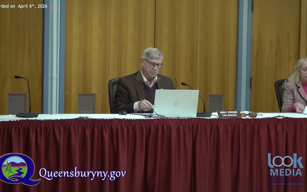 Queensbury Town Board Meeting – 4-6-26